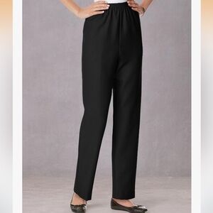 Alfred Dunner Petite Short Classic Pants